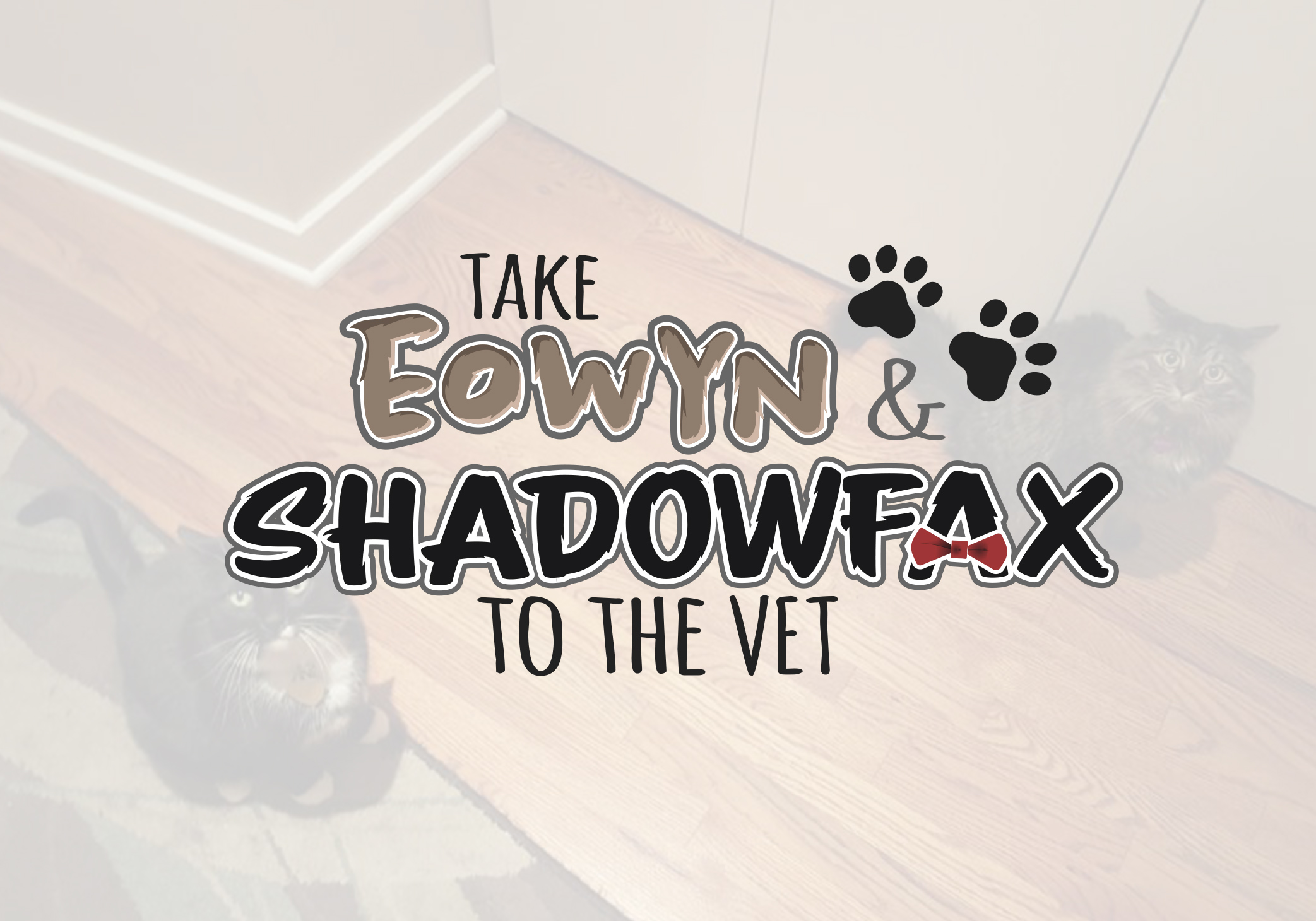 Take Eowyn & Shadowfax to the Vet